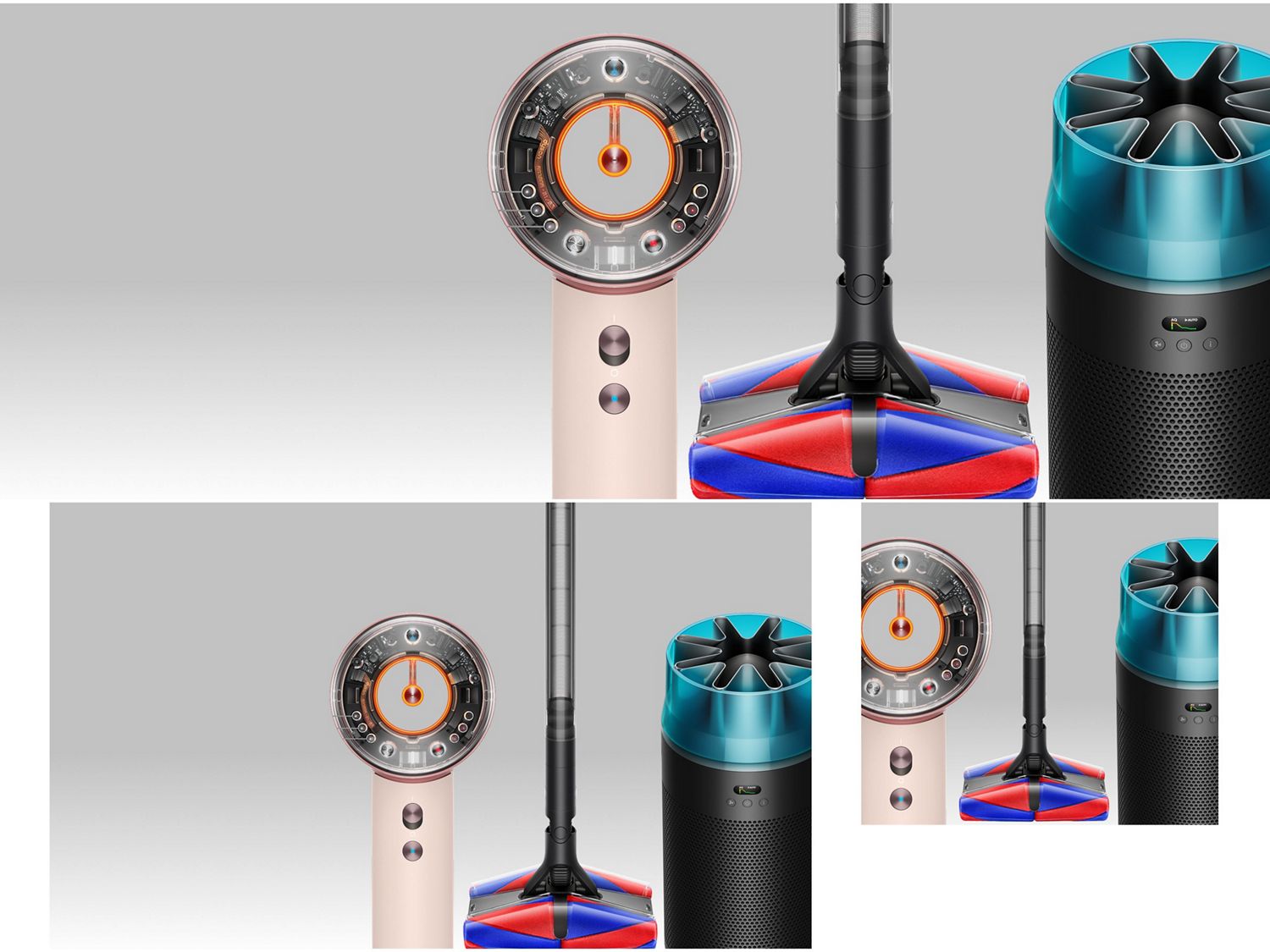 Dysonの掃除機、ヘアケア、空気清浄機